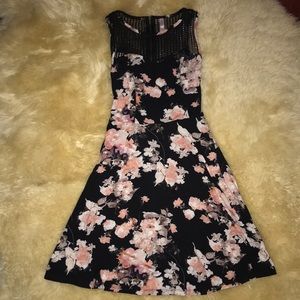 Floral skater dress